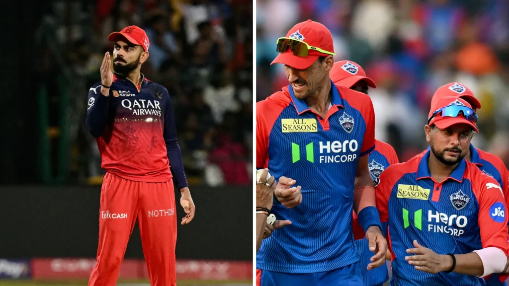 Royal Challengers Bengaluru vs Delhi Capitals Timeline (Season-Wise) Royal Challengers Bengaluru vs Delhi Capitals Timeline (Season-Wise)