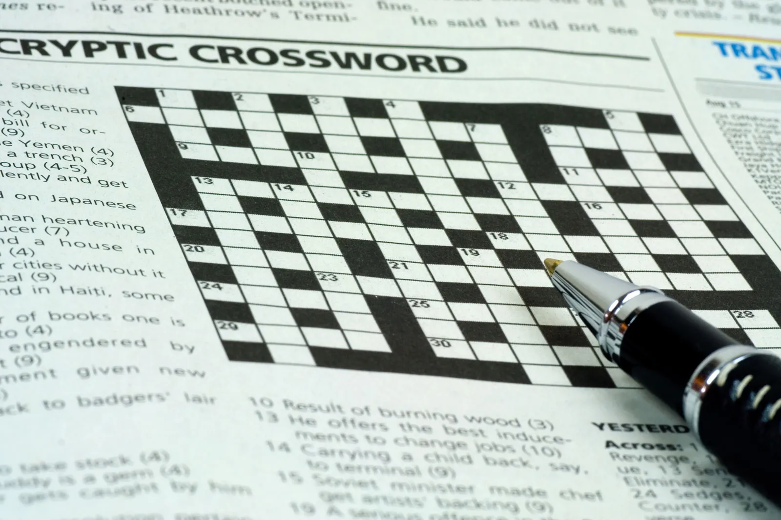 fair hiring initials crossword