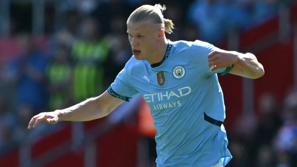 Did Erling Haaland play in the match? Did Erling Haaland play in the match?