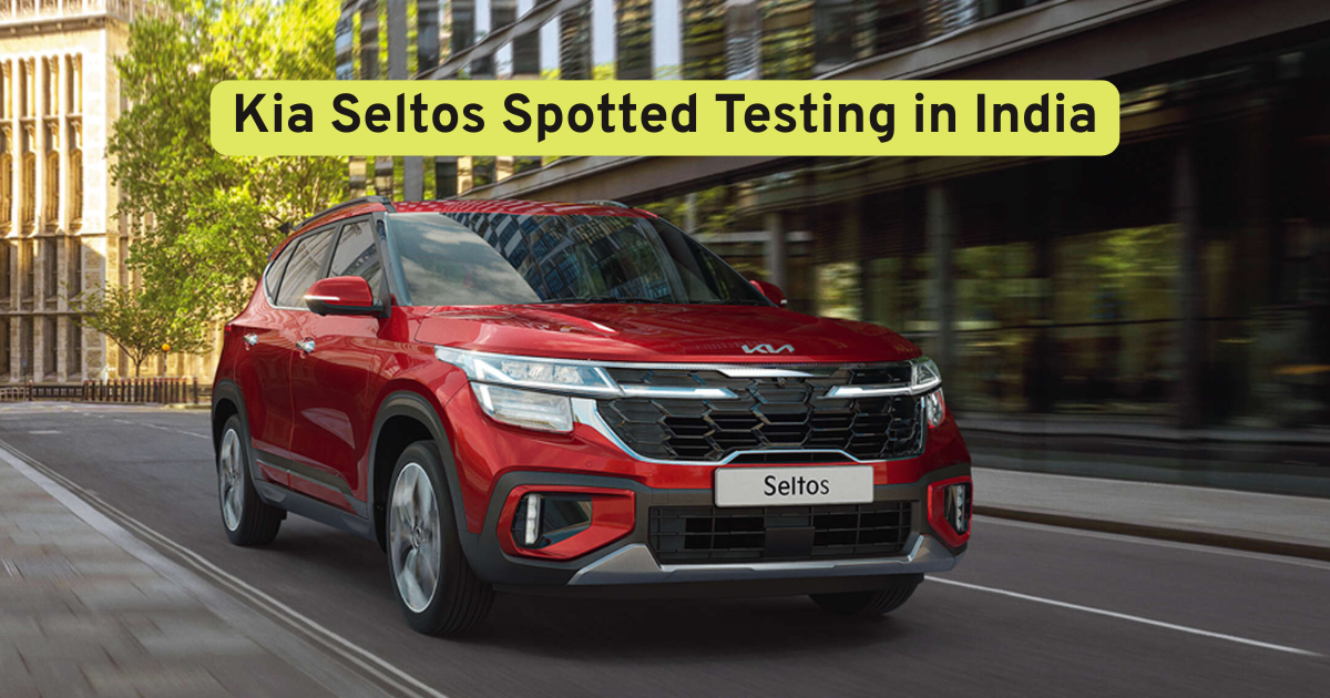 Kia Seltos Spotted Testing in India
