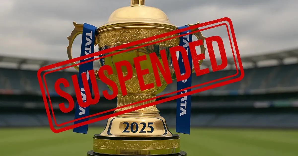 ipl 2025 suspended
