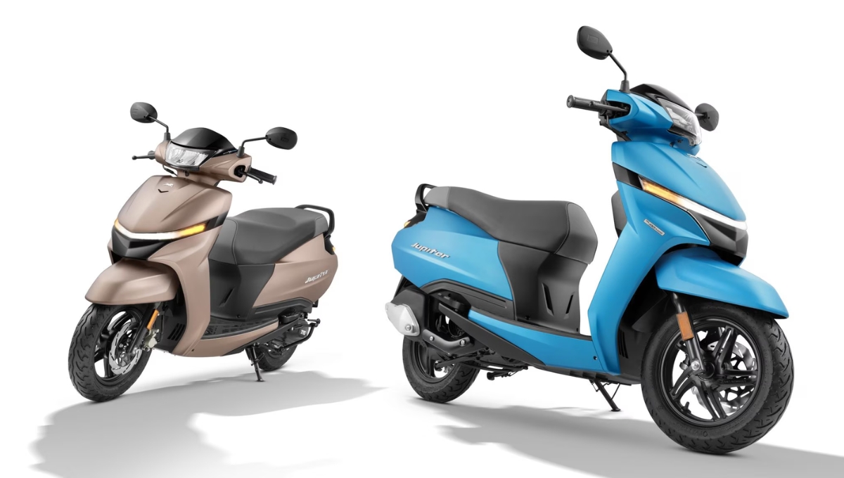 TVS Jupiter: with 113cc Engine, LED Headlamp and USB Charger The Perfect Family Scooter