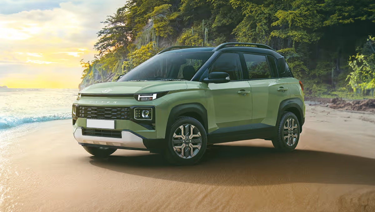 Hyundai Exter: Automatic SUV with Sunroof, 81.8 bhp Power and Stunning Interiors Under Rs10 Lakh