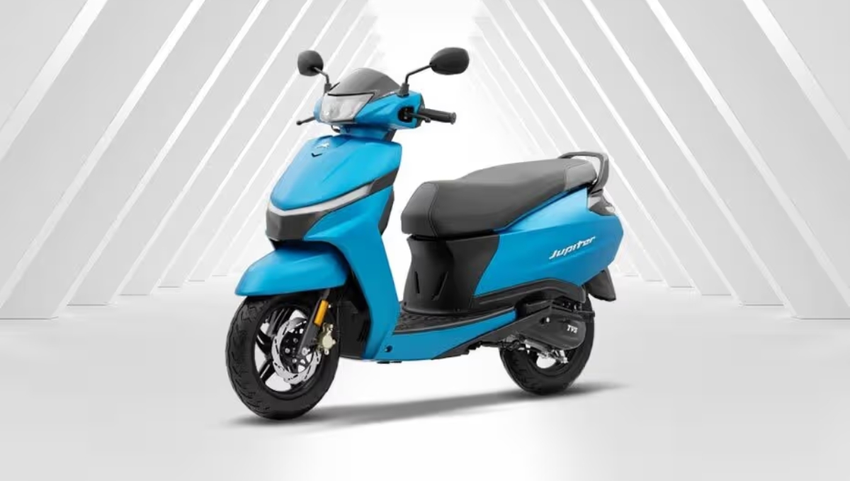 TVS Jupiter: with 113cc Engine, LED Headlamp and USB Charger The Perfect Family Scooter