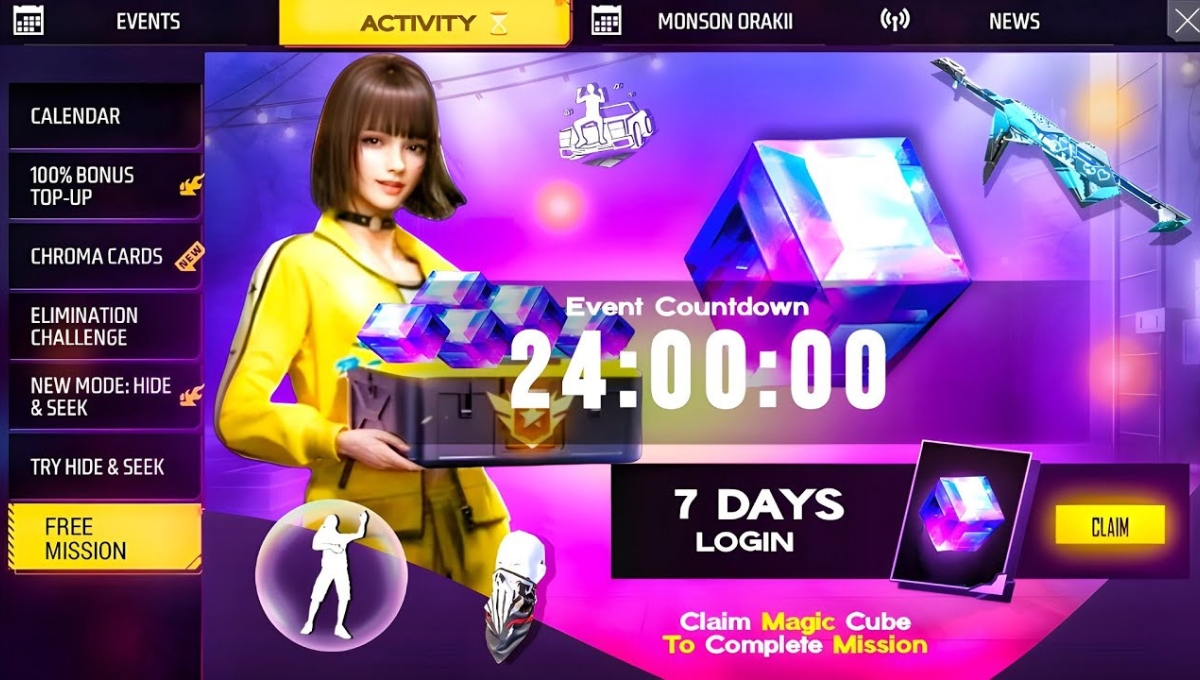 Free Fire Anniversary Magic Cube 2025: Get Legendary Rewards for FREE This Season