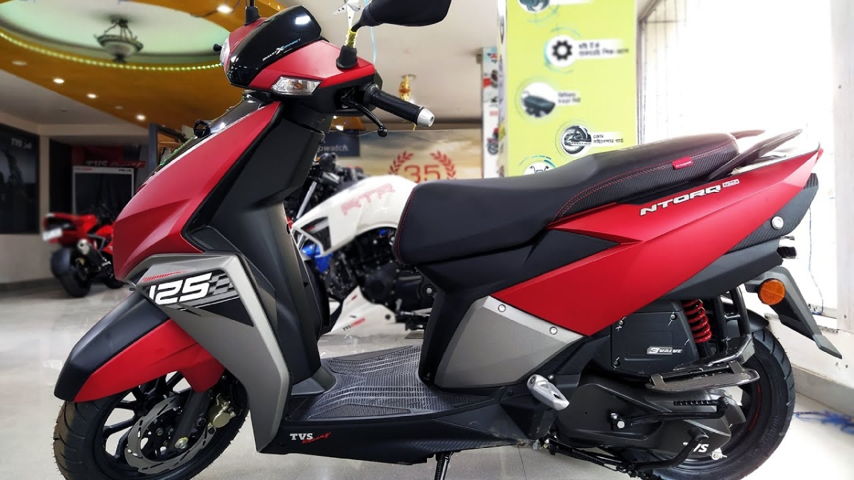 TVS NTorq 125 Premium Scooter with 47 kmpl Mileage and Starting Price Around Rs84,636
