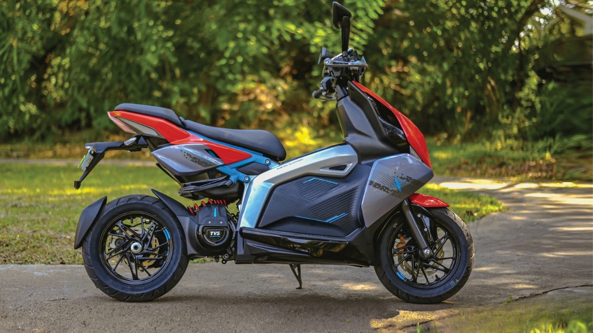 TVS X Electric 105 km/h Speed, 140 km Range and Full Price Details