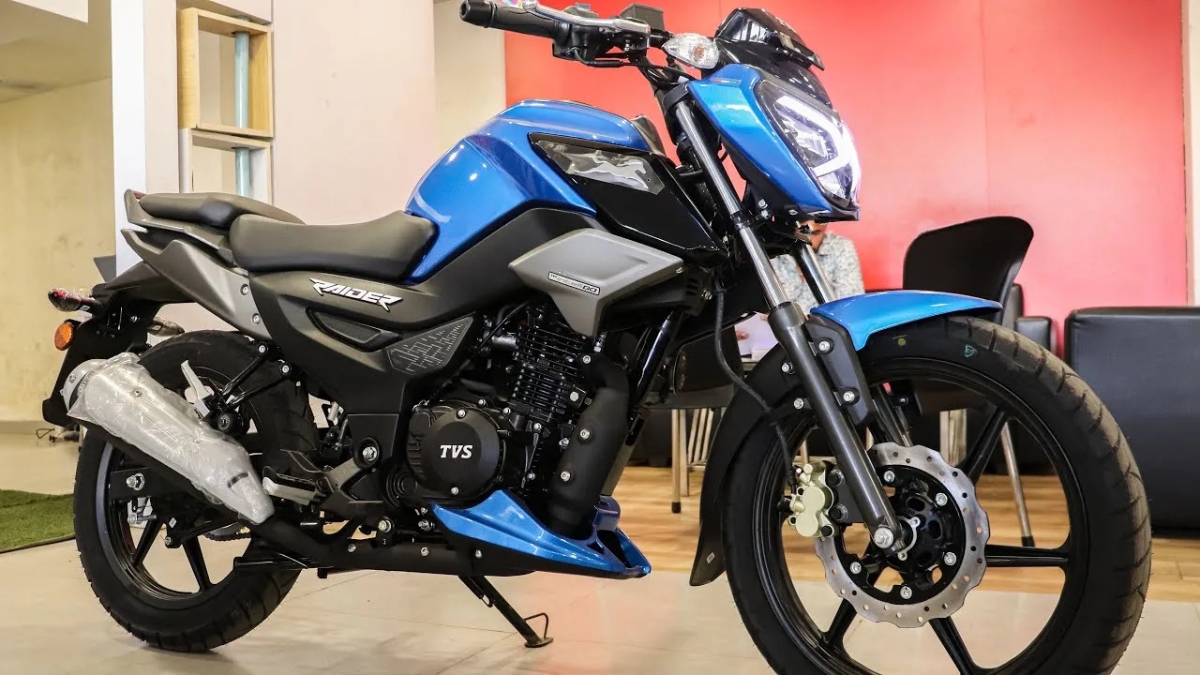 TVS Raider 125 with 11.2 BHP Power and LED Lights Price Starts at Rs 95,219 in India