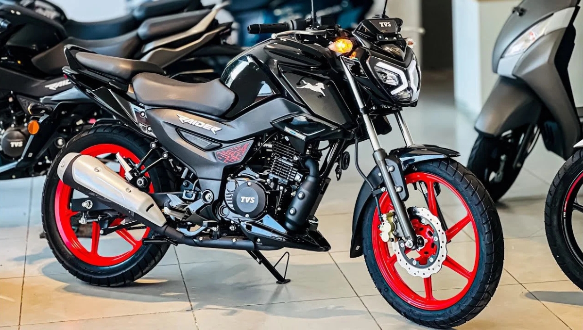 TVS Raider 125: Stylish Design, Powerful Features and Impressive Mileage at Just Rs 95,219