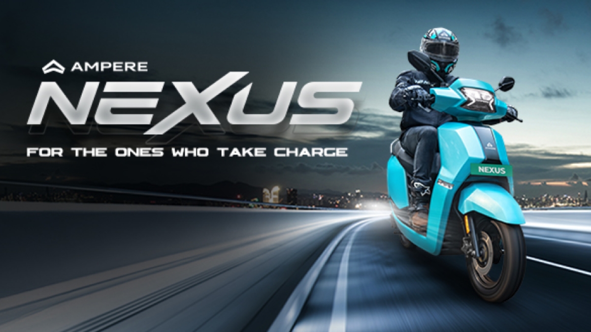 Ampere Nexus Electric Scooter: 93 Kmph Top Speed, 7-inch Display and Priced at Rs 1.10 Lakh