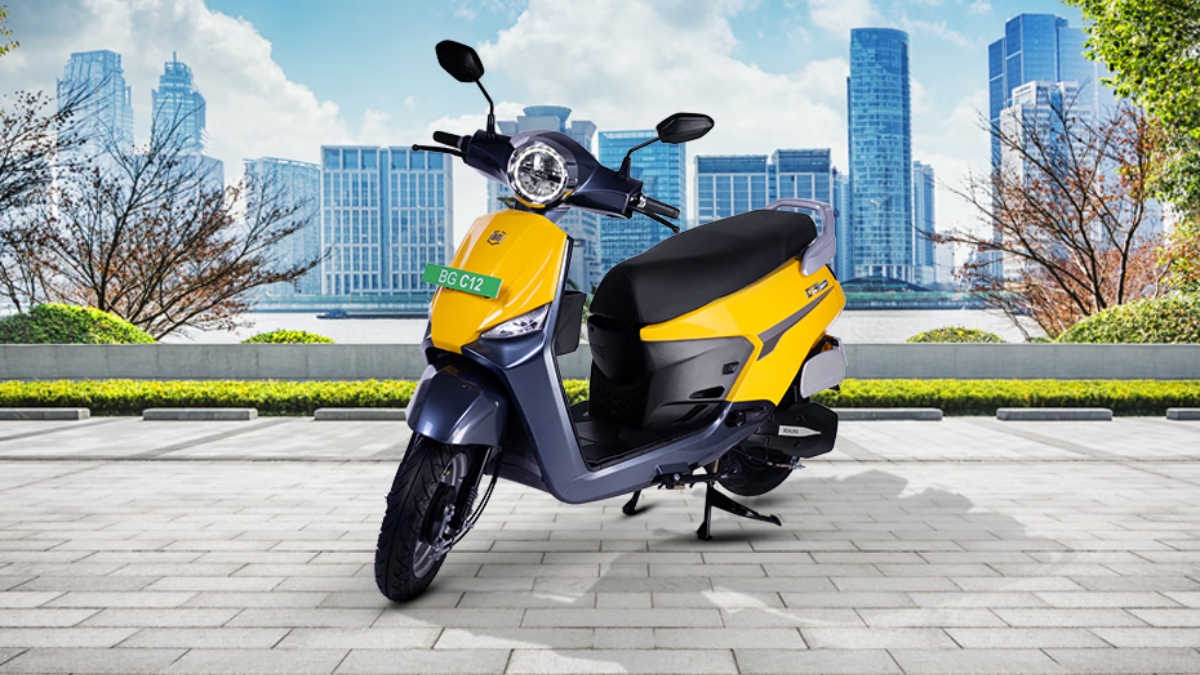 Meet the BGauss C12: Stylish Electric Scooter with 60 kmph Speed and 4.45-Hour Charging at Rs 97,999