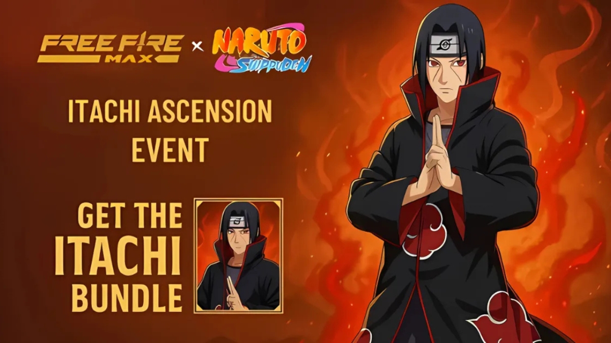 Itachi Ascension Event is Live Enter the Shinobi World in Free Fire