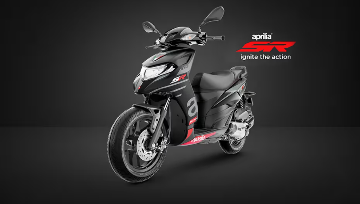 Aprilia SR 160, with 160cc Power, Sporty Features and Affordable Price Tag