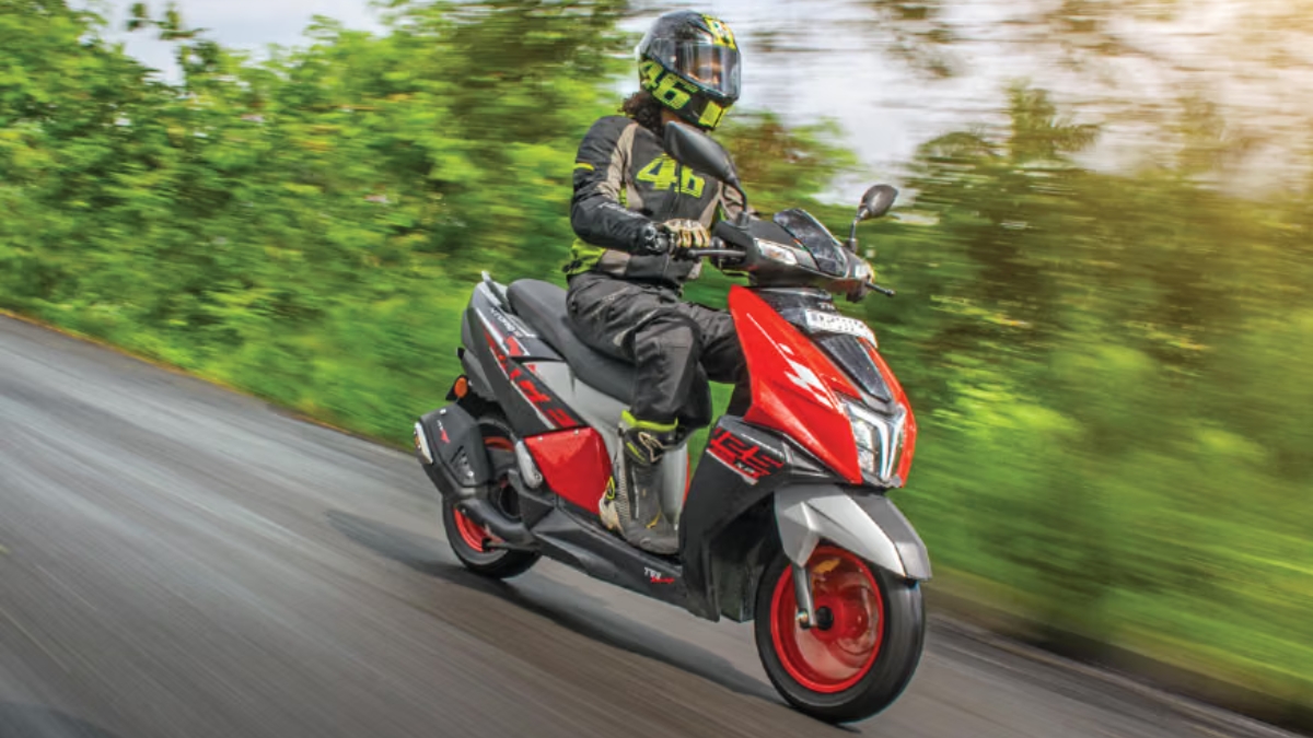 TVS NTorq 125 Premium Scooter with 47 kmpl Mileage and Starting Price Around Rs84,636