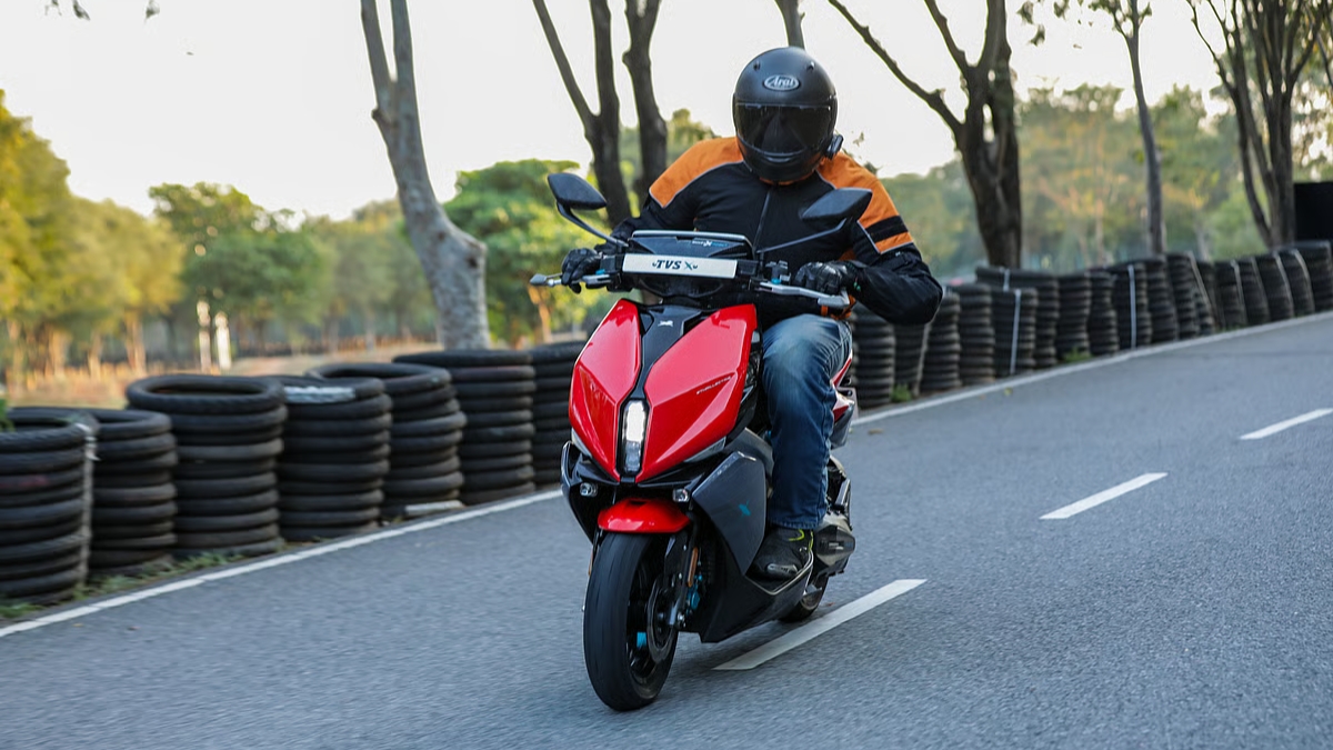 TVS X Electric 105 km/h Speed, 140 km Range and Full Price Details