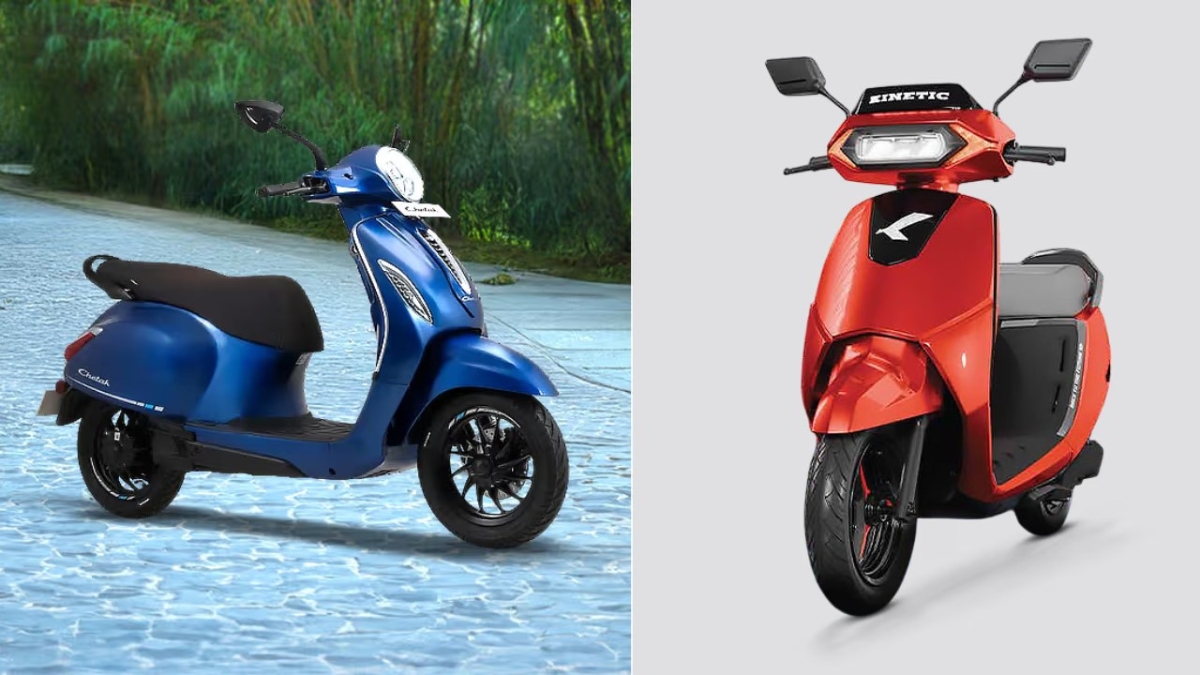 Kinetic DX Plus EV or Bajaj Chetak 3503 Full Comparison of Features, Design and Price Starting Rs1.14 Lakh