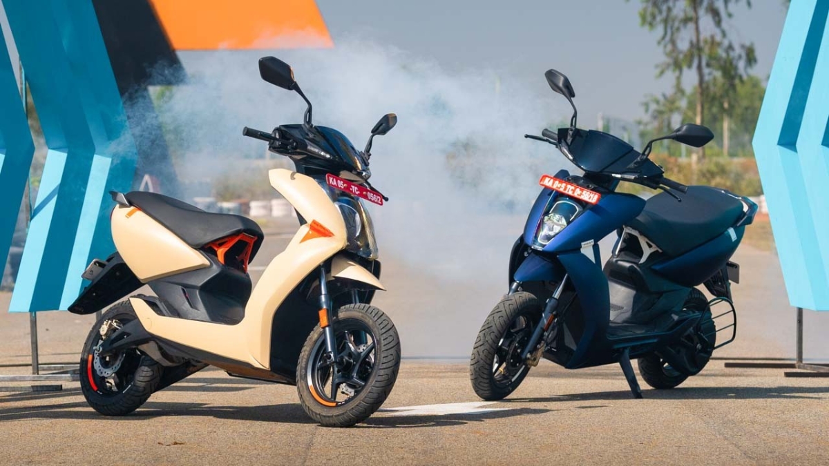 Ather 450S with 122km Range, 22L Storage, and Digital Display Launched at Rs1.30 Lakh